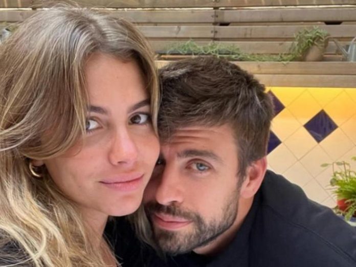 Gerard Pique and Clara