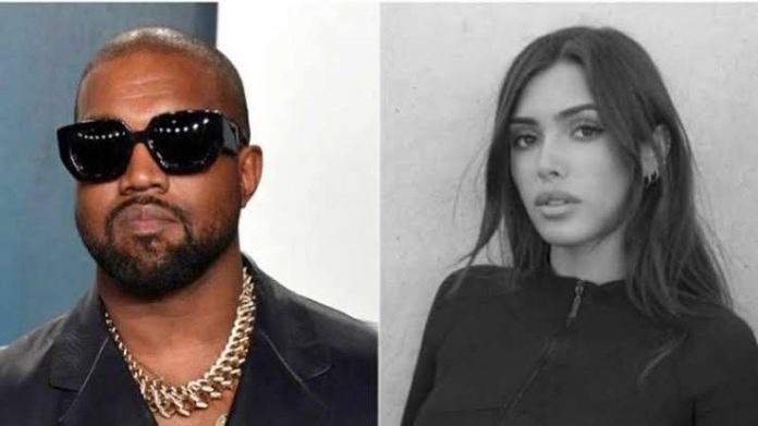 Kanye west and Bianca Censori