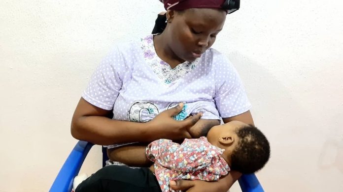 Nursing mother