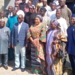 Ortom Extols Buhari For Renaming Varsity After Tarka Governor Samuel Ortom and members of council, Tarka University