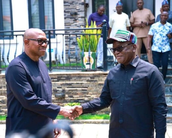 Peter Obi and Ortom