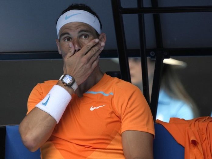 Rafael Nadal injured