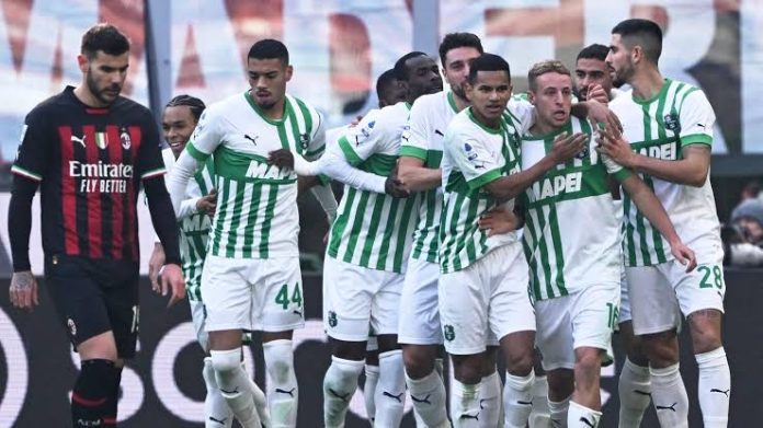 Sassuolo beats AC Milan