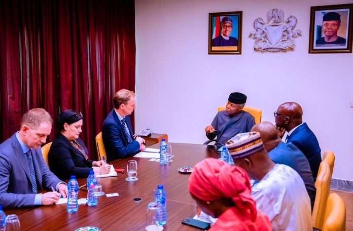 Yemi Osinbajo European Union Election Observation Mission, led by Barry Andrews, the Chief Observer