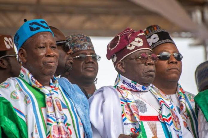 Abdullahi Umar Ganduje and Bola Ahmed Tinubu