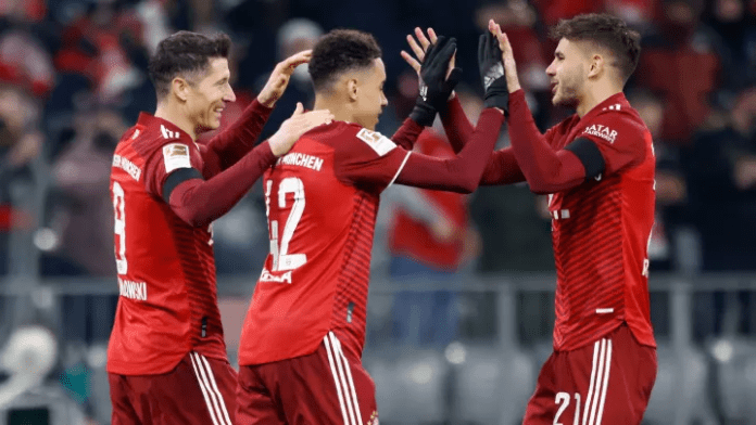 Bayern and Union Berlin match
