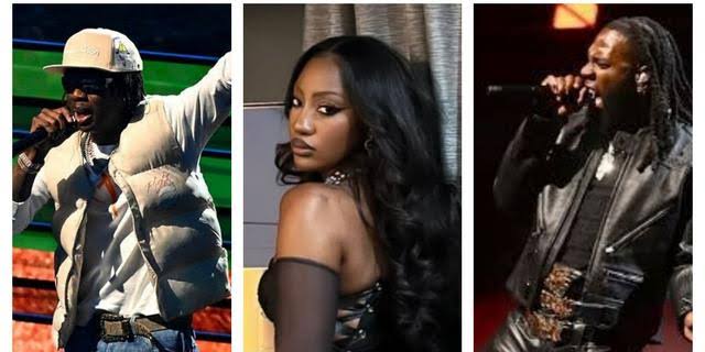 Burna Boy, Rema and Tems