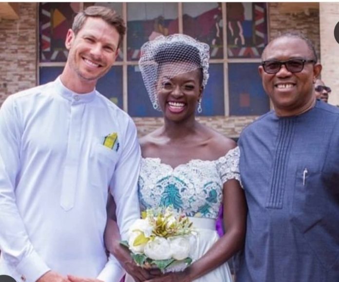 Chidogo Akunyili-Parr and Peter Obi