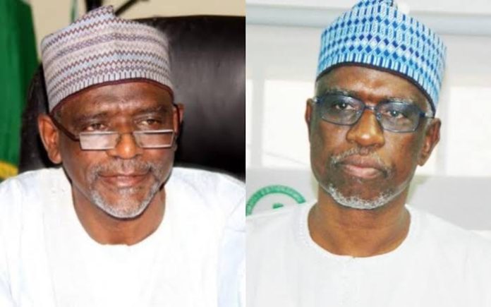 EDUCATION MINISTER ADAMU ADAMU and NUC BOSS ABUBAKAR RASHEED