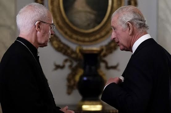 King Charles Brings Archbishop Of Canterbury