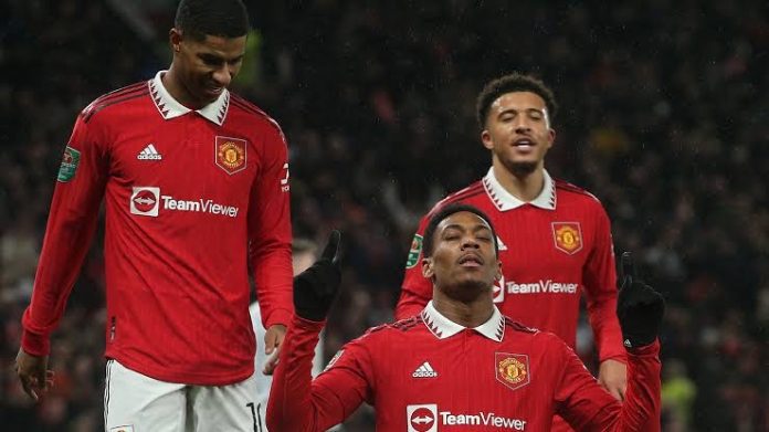 Man Utd, Rashford, Martial and Sancho