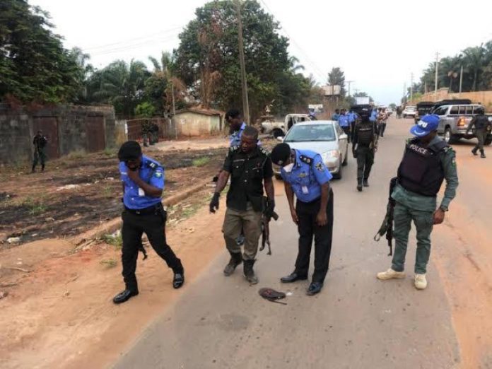 Police attack