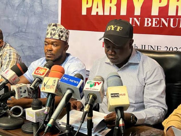 President of the Benue Youth Forum (BYF), Terrence Kuanum.