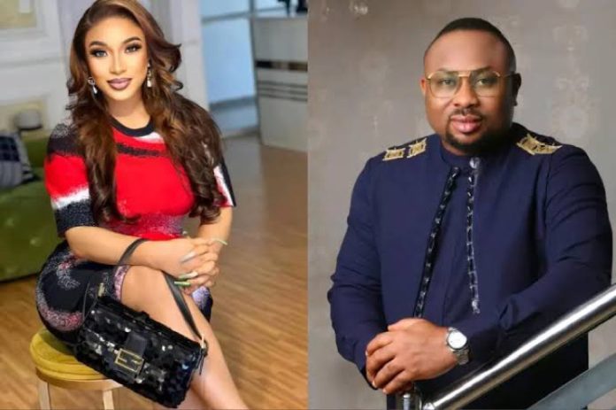 Tonto Dikeh and Churchill