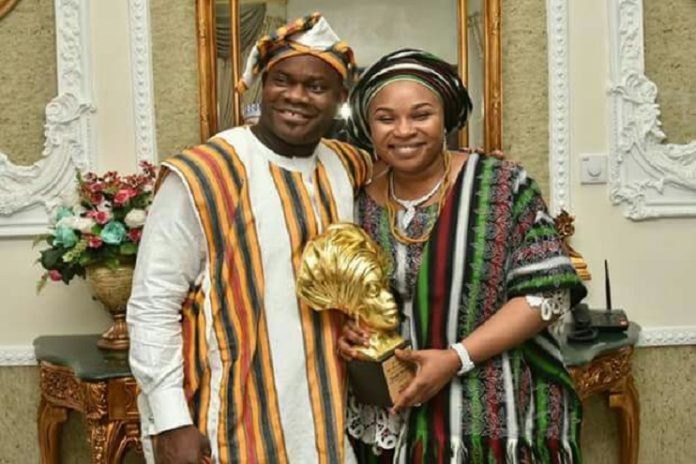 Yahaya Bello and Amina Oyiza