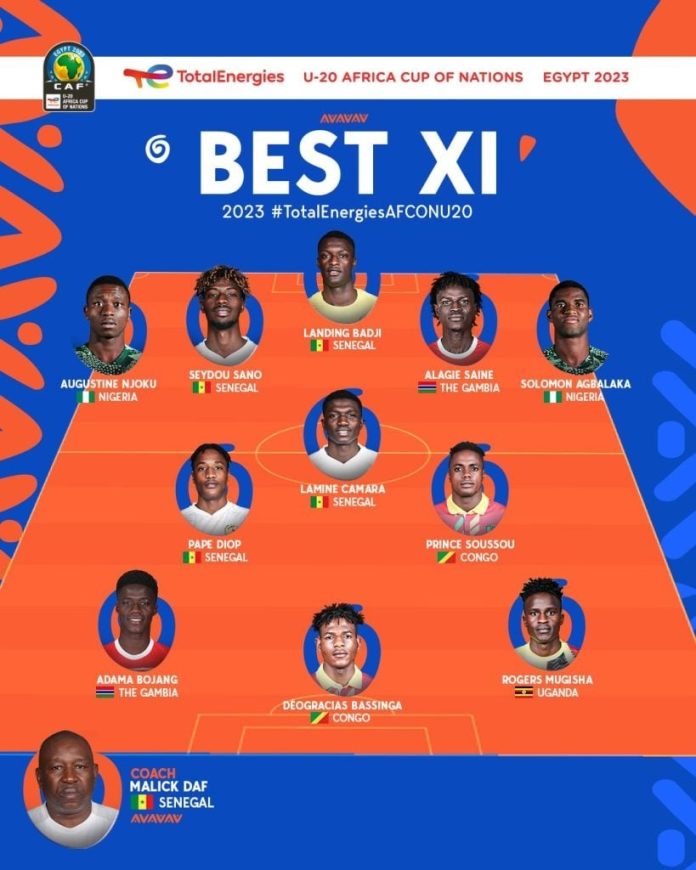 AFCON U20 Best XI