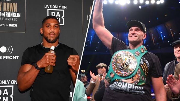 Anthony Joshua Tyson Fury