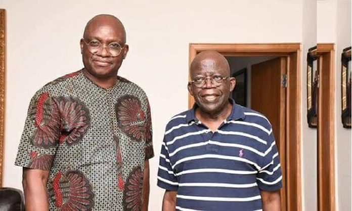 Ayo Fayose and Bola Tinubu