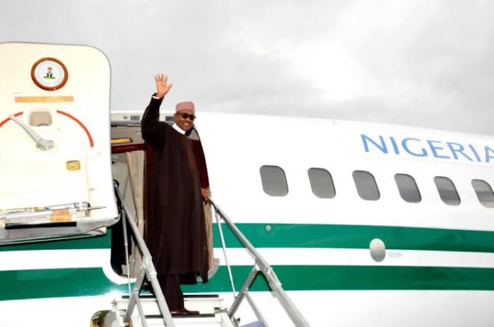 Buhari leaves