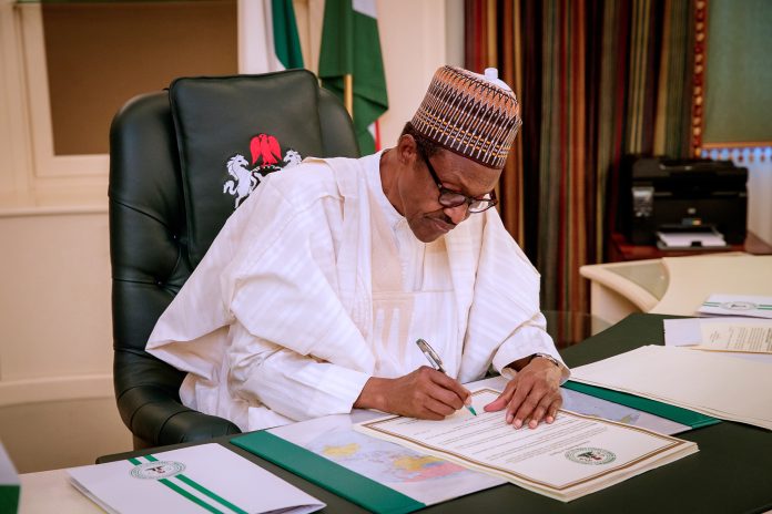 Buhari signs