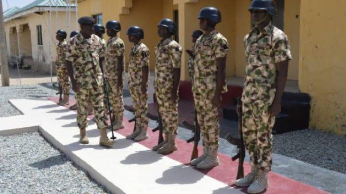 GOC charges troops