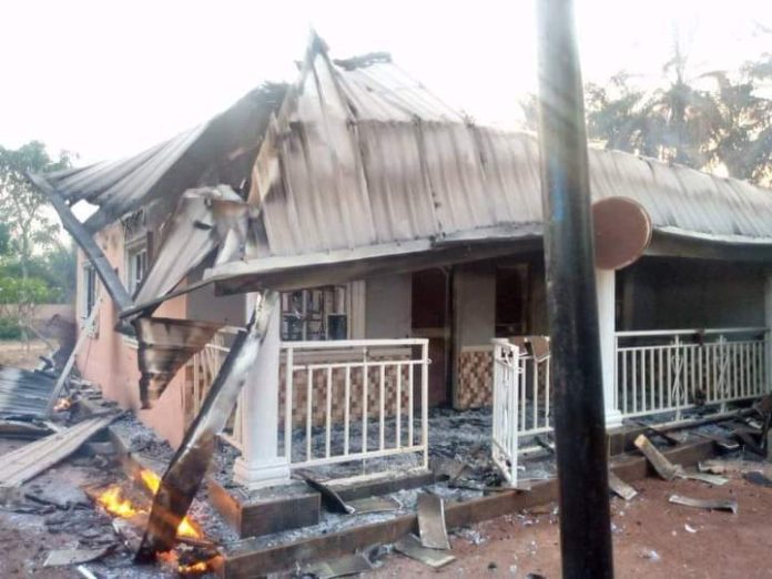 House on fire