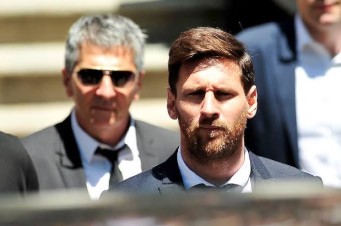 Lionel Messi and Jorge is Father