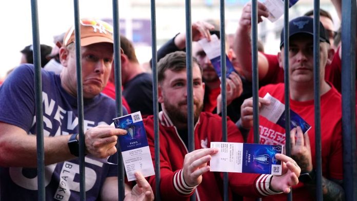 Liverpool fans UEFA ticket