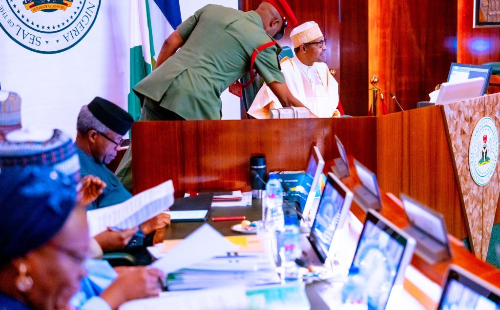 Osinbajo Buhari FEC - THEWILL NEWS MEDIA