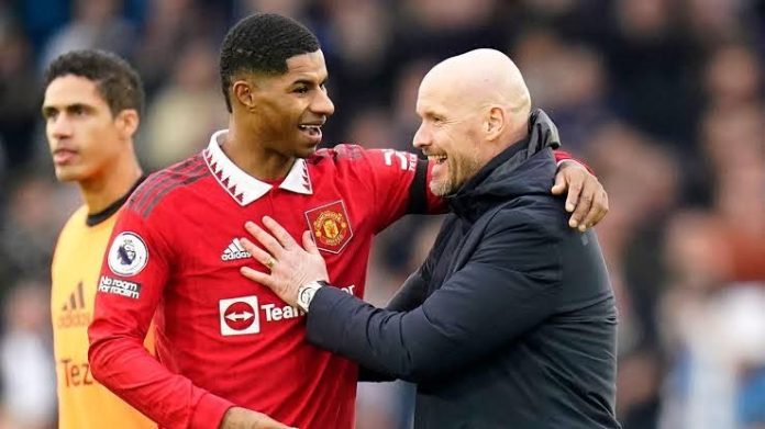 Rashford and Ten Hag