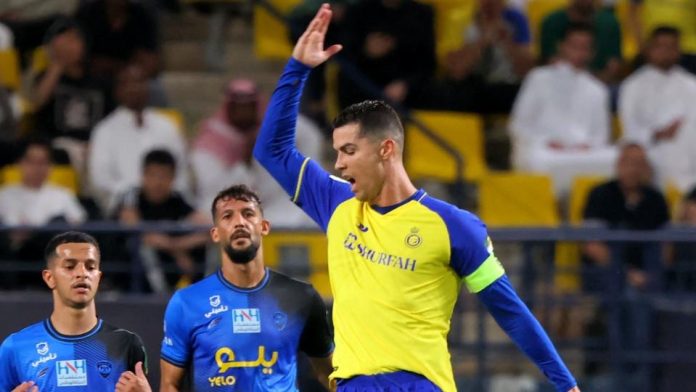Ronaldo frustrated