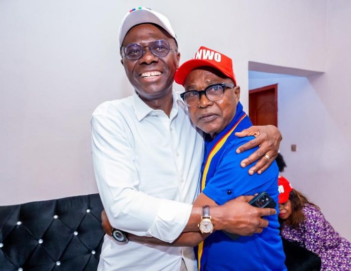 Sanwo-Olu and Henry Nwosu