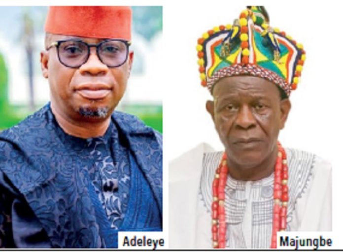 Biyi Adeleye, Oba Albert Majungbe