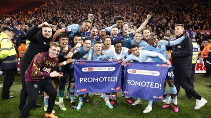 Burnley Promoted