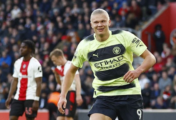 Premier League - Southampton v Manchester City Erling Haaland
