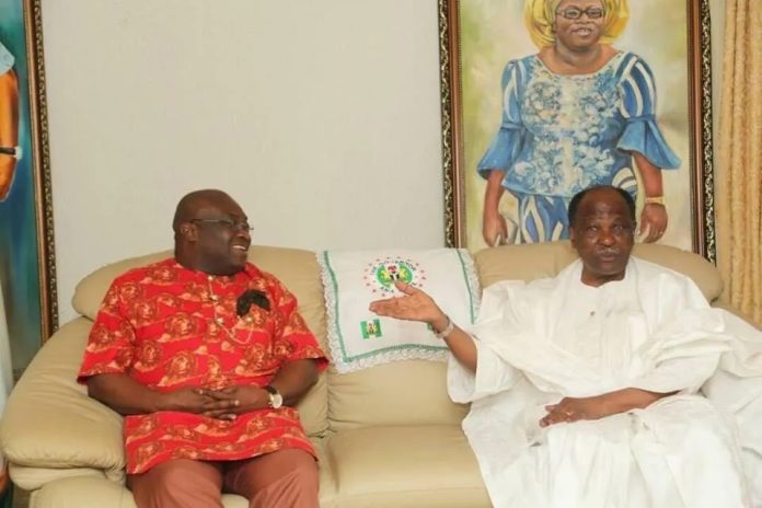 Ikpeazu and Yakubu Gowon