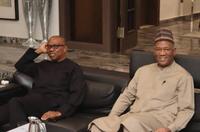 Peter Obi and Datti Baba-Ahmed