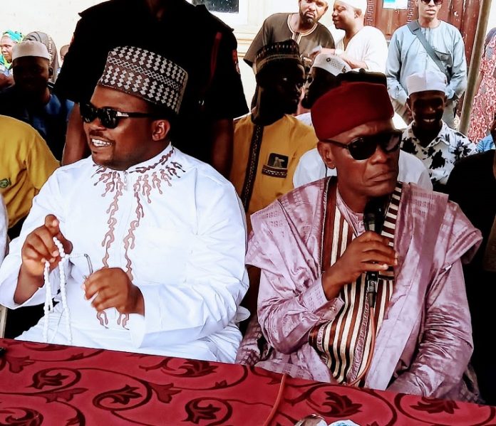 Sheikh Mohammed Buhari Omo Musa and Ambassador Olufemi Ajadi Oguntoyinbo