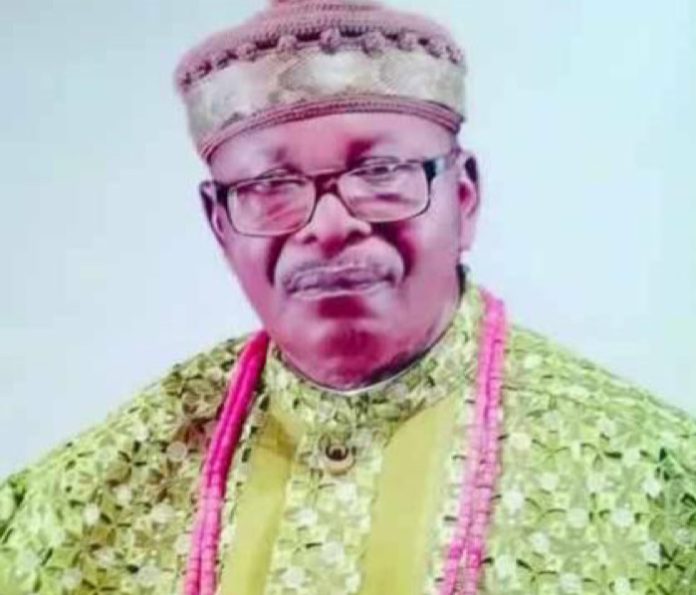 The paramount Ruler of Eket, Akwa Ibom, Edidem Etim Abia.