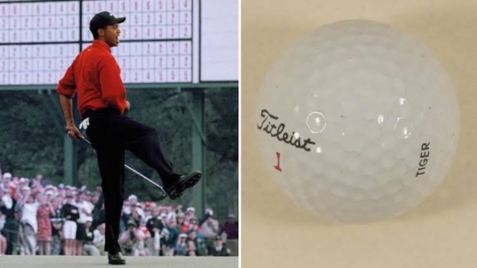 Tiger woods titleist