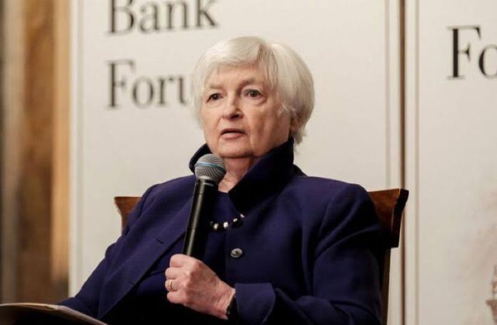 Treasury Secretary Janet Yellen