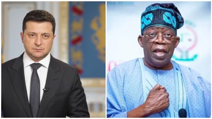 Zelenskyy Congratulates Tinubu
