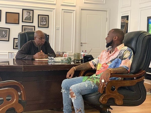 Davido and His Dad