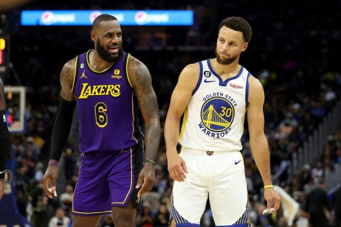 Lebron James and Stephen Curry