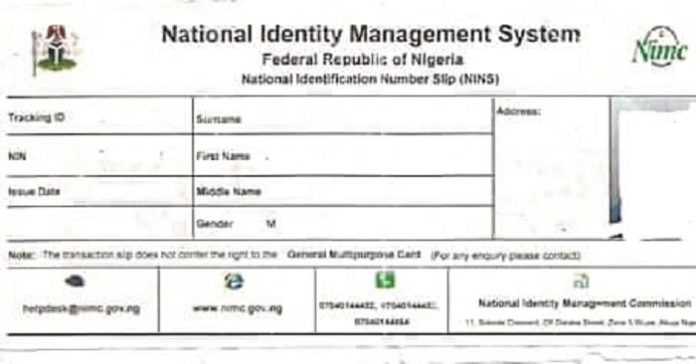 NIN SLip