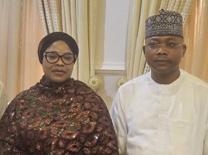 Ramatu Tijjani Aliyu and Usman Ododo