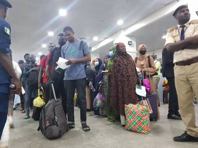 Sudan Evacuees