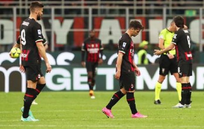 dejected AC Milan