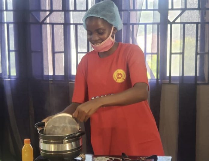 Damilola Adeparusi cookathon