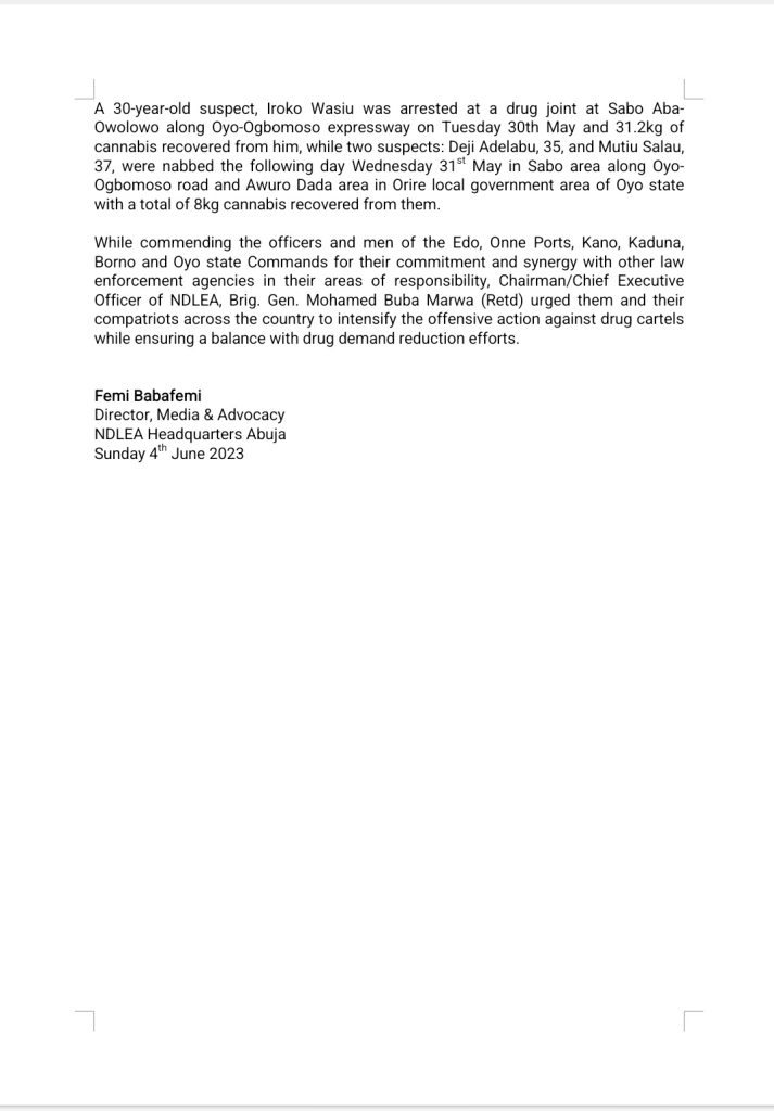NDLEA 2 - THEWILL NEWS MEDIA
